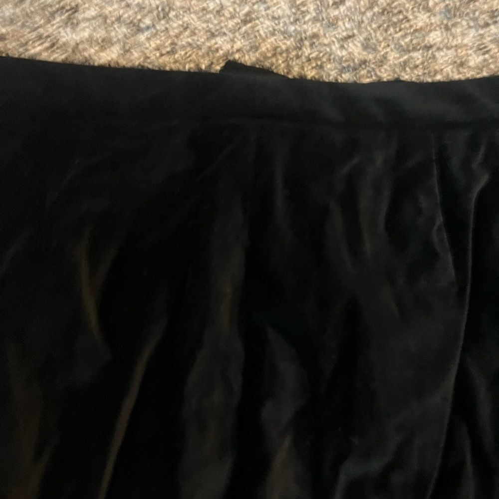 🖤 Crazy Horse by Liz Claiborne Women’s Black Velvet Pants – Size 12 - Picture 10 of 10